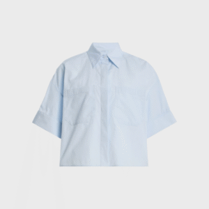 My Newest Mistake Cropped Cotton Shirt