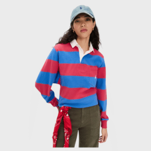 Vintage Jersey Long Sleeve Polo