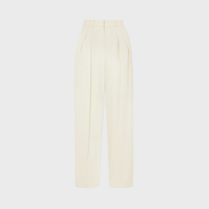 Alio Pleated Twill Wide Leg Pants