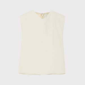 Daika Cropped Twill Tank