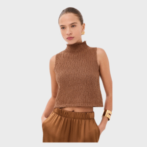 Atticus Roll Neck Cropped Tank