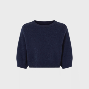 Lorelai Cropped Wool And Cashmere Sweater