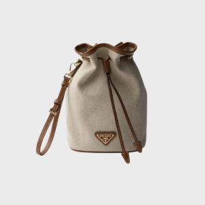 Canvas and Leather Pouch