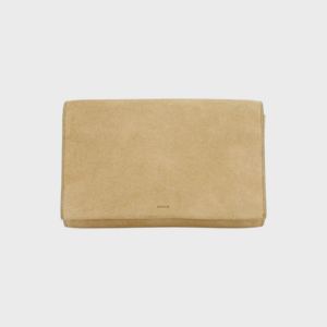 Suede Crossbody Wallet