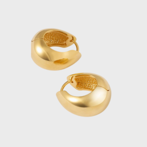 Gold Vermeil Hoop Earrings