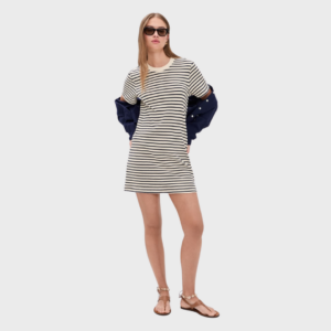 Rhett Brushed Rugby T-Shirt Dress