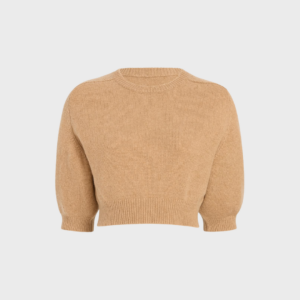 Lorelai Cropped Wool Cashmere Sweater