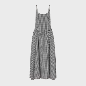 Chiara Gingham Cotton Midi Dress