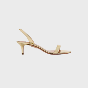 So Nude 50 Mirrored Leather Sandals