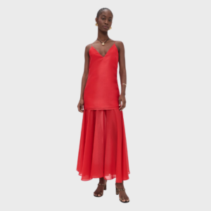 Layered Strappy Maxi Dress