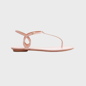 Almost Bare Leather Thong Sandals