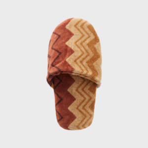 Giacomo Striped Cotton Terry Slippers