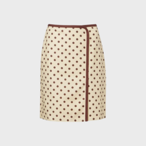 Bowie Linen Cotton Wrap Skirt