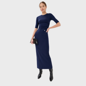 Fluid Jersey Long Dress