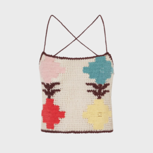 Eliza Daisy Cotton Knitted Top