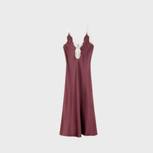Satin Lace Dress