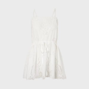 Brielle Guipure Lace Trimmed Playsuit