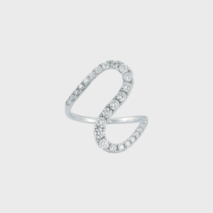 Diamond Wave Ring
