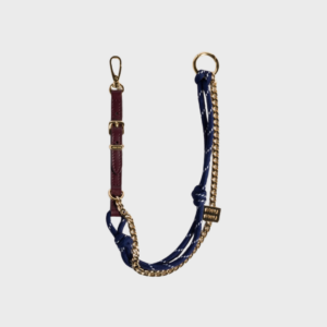 Leather Cord Metal Trick Keyring