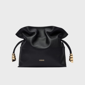 Flamenco Coil Mini Leather Clutch