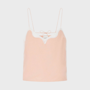 Tabitha Lace Trimmed Lyocell camisole