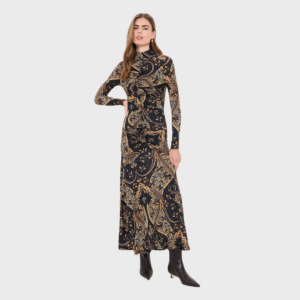 Ida Long Sleeve Jersey Dress