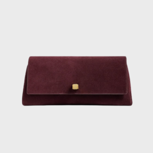 Audrey Suede Clutch
