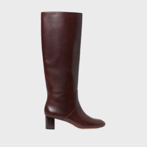 Gia Espresso Leather Tall Boot