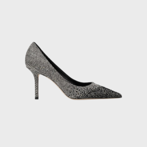 Herringbone Fabric Pumps