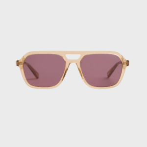 Shiny Transparent Yellow SL 905 Sunglasses