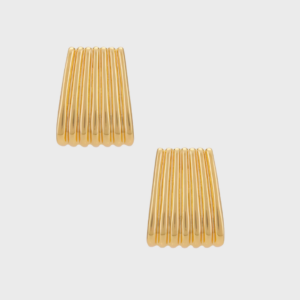 Ribbed Earrings