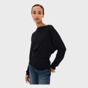 Draped Slash Top